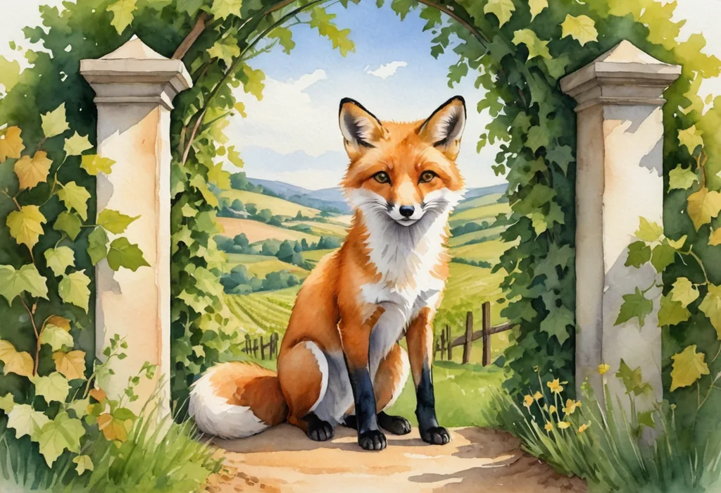 The Fox Finds a Vineyard