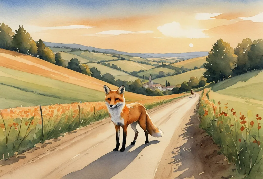 The Fox Looks Back