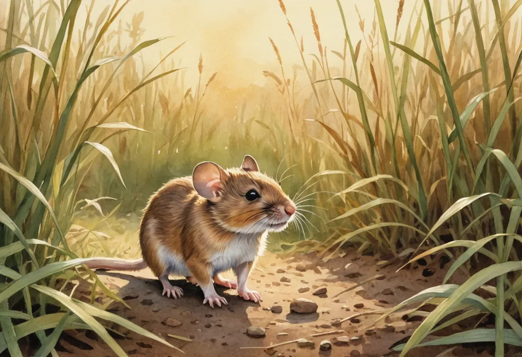 Mouse Doesn't See the Lion