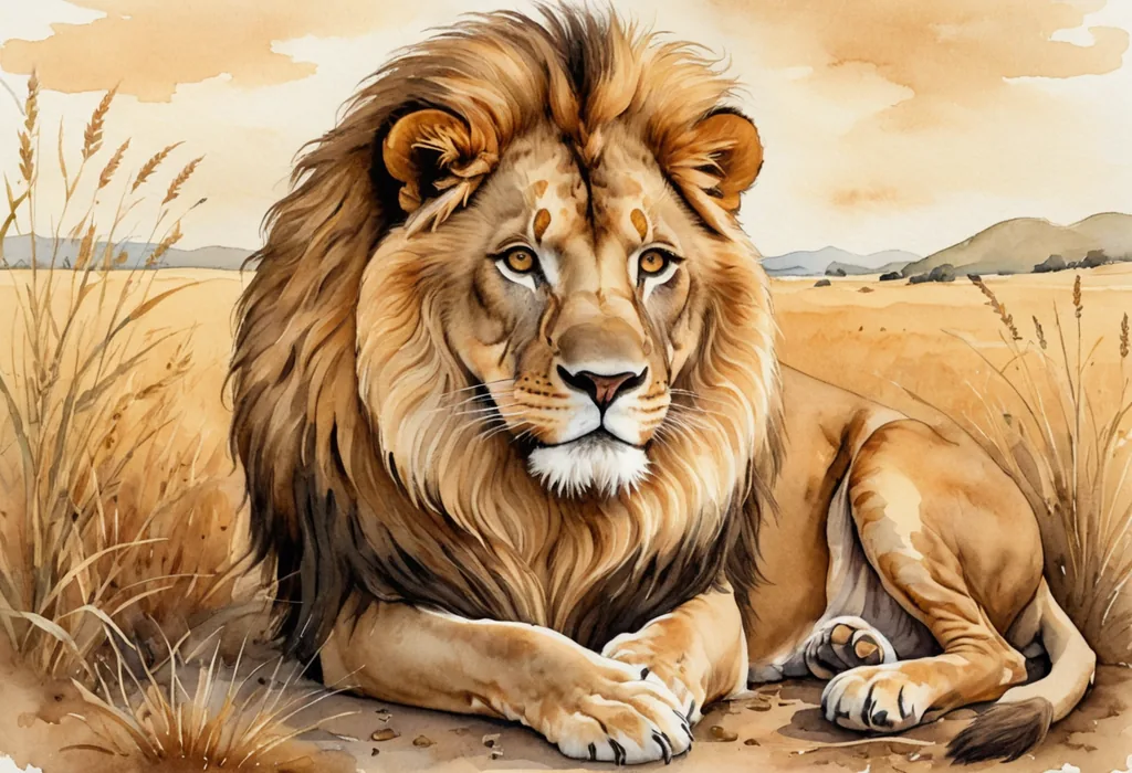 The Lion Shows Kindness