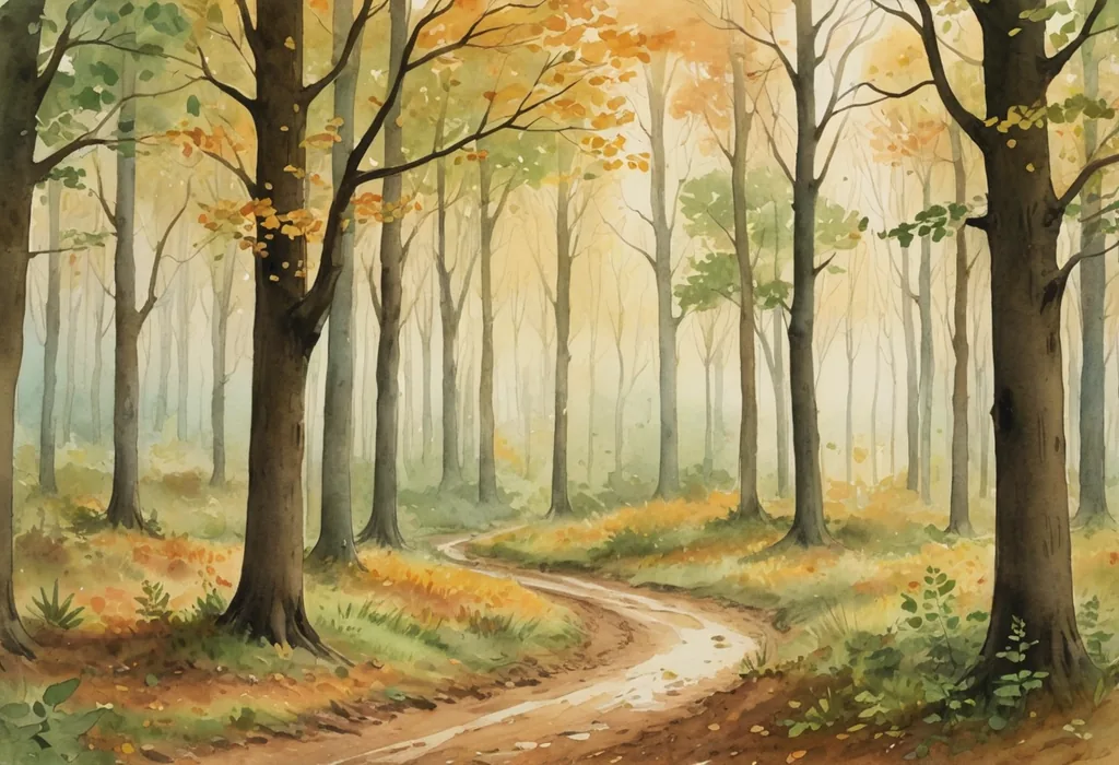 Days Pass in the Forest