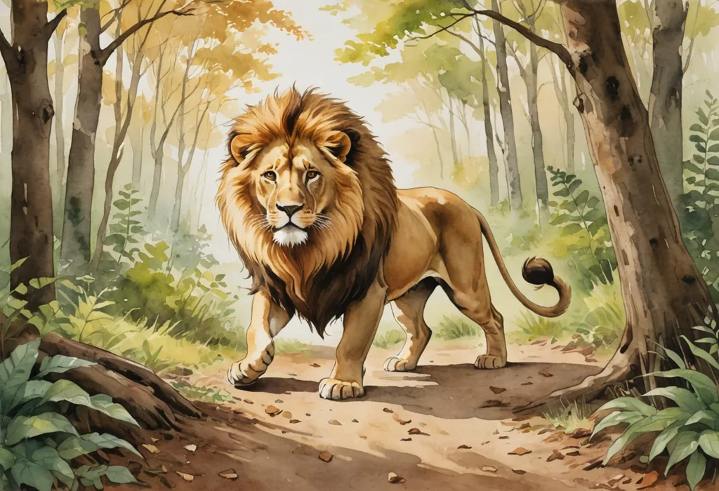 The Lion Walks Into the Trap