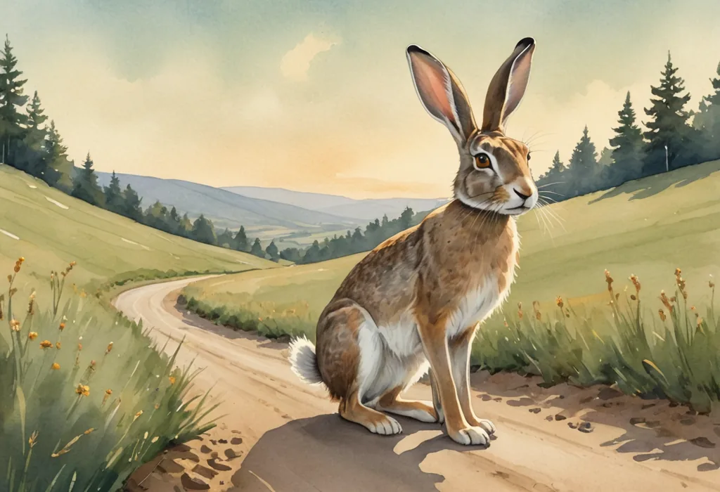 Hare Looks Back