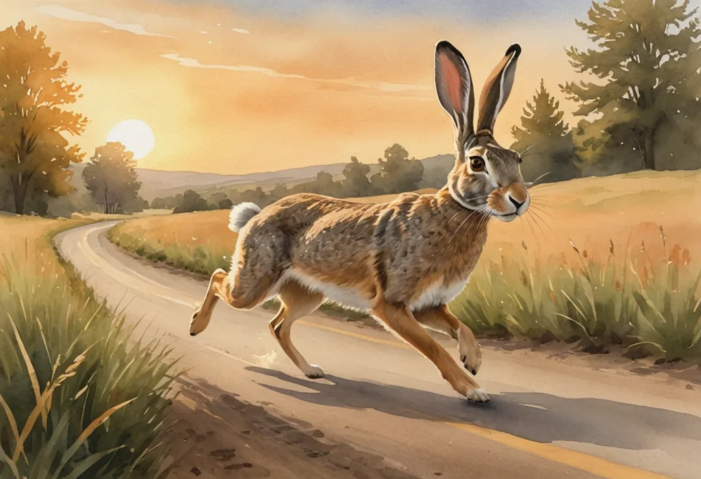 Hare Runs Desperately