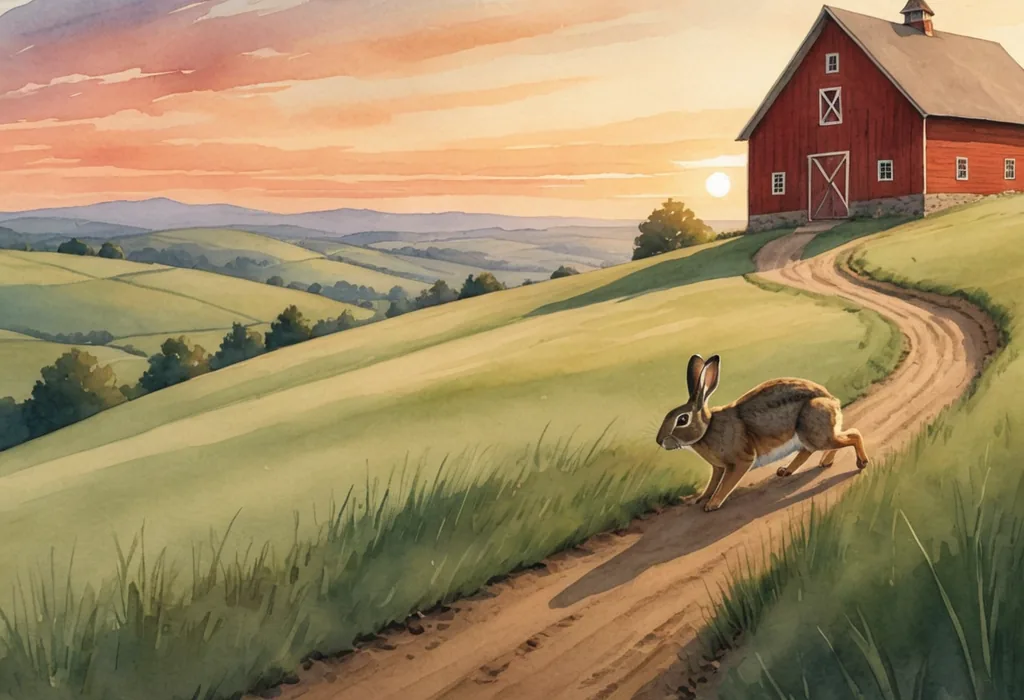 Hare Sees the Tortoise Ahead