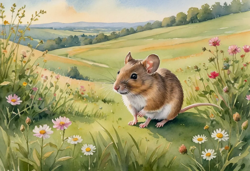 A Little Mouse in the Country